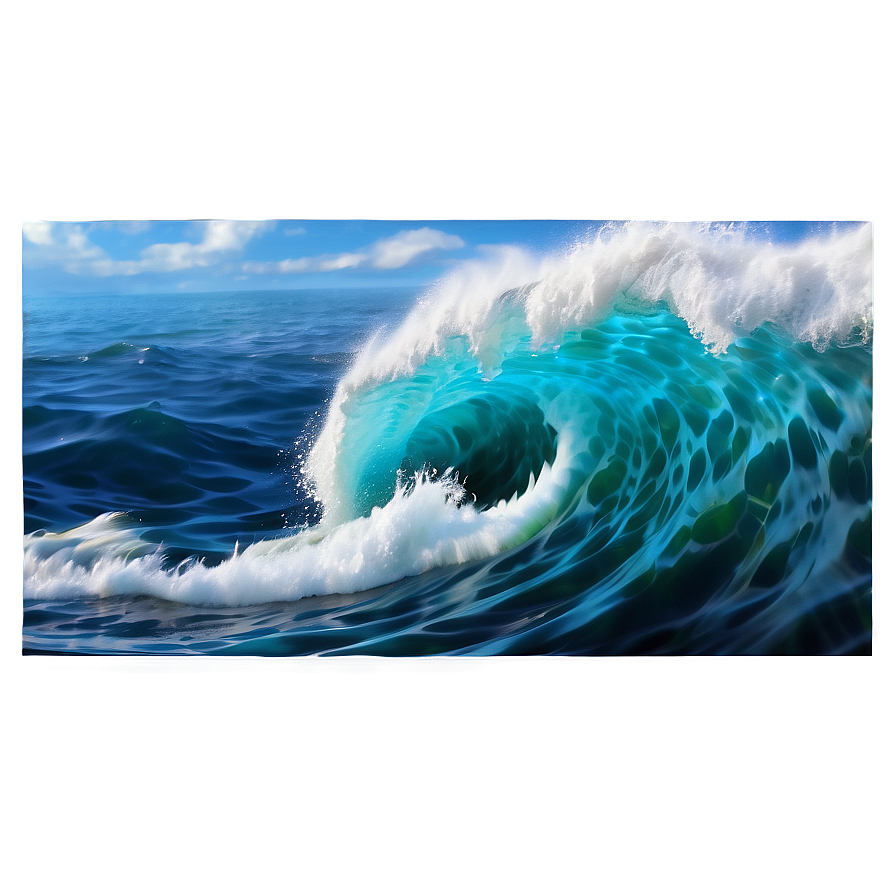 Ocean Wave Foam Png 06132024