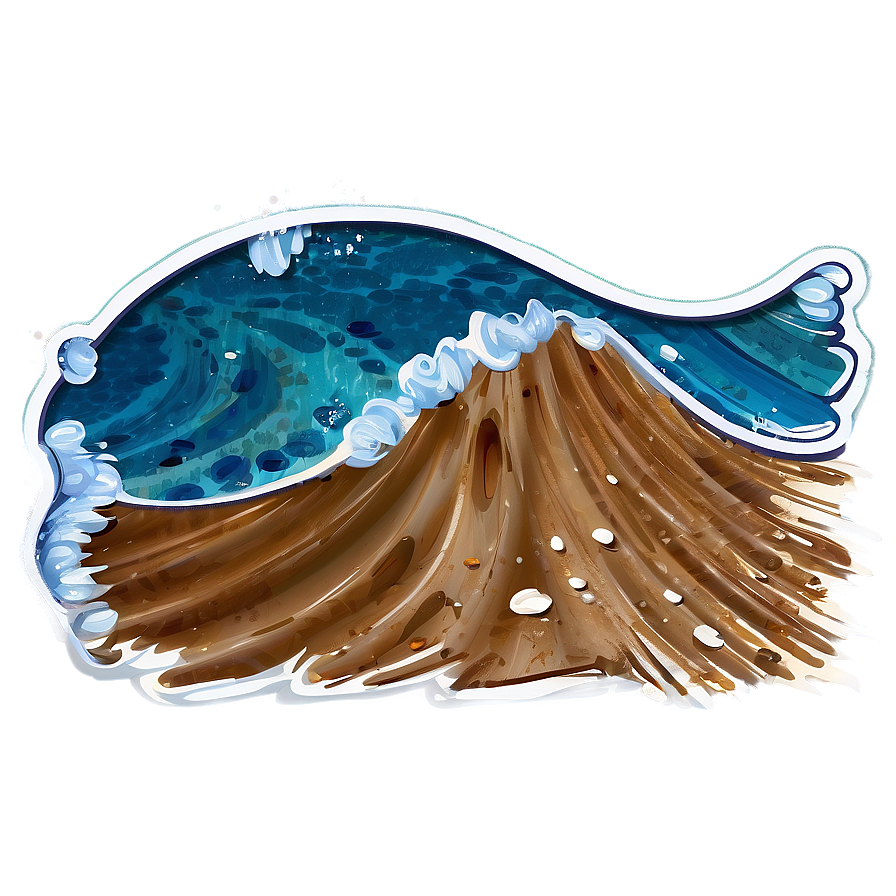 Ocean Wave Graphic Png 06242024