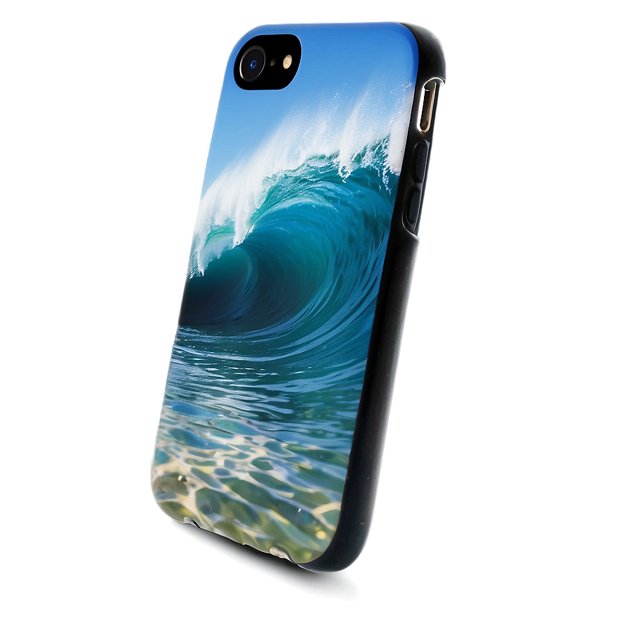 Ocean Wave Iphone Case Png Nmy2