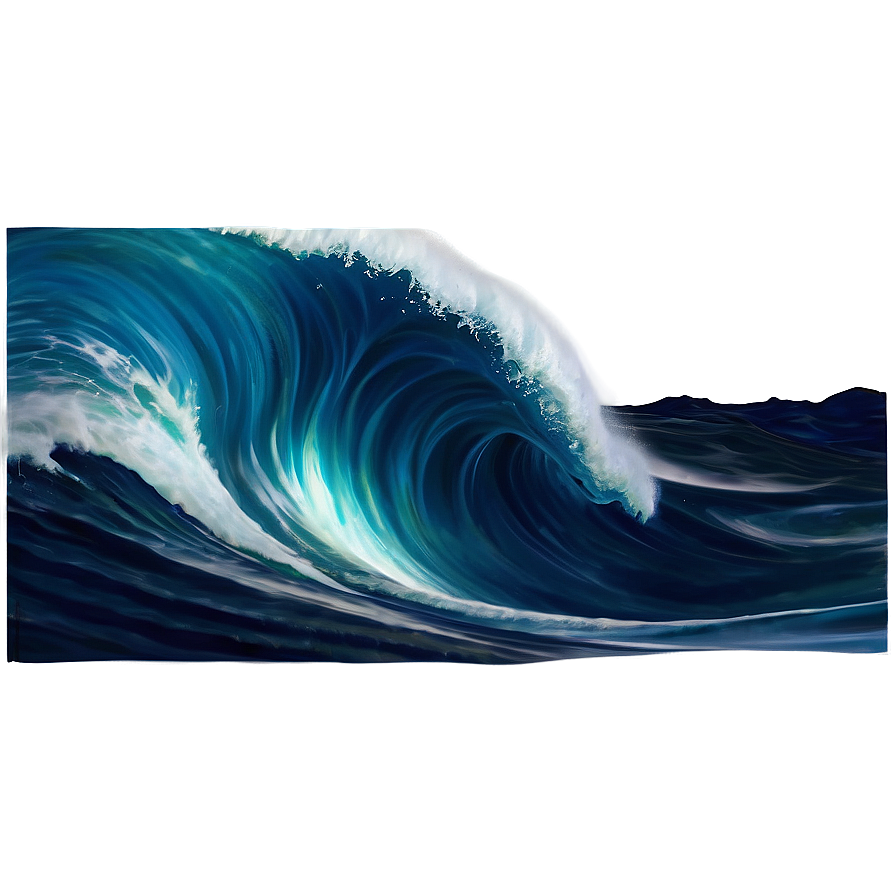 Ocean Wave Scene Png Puq