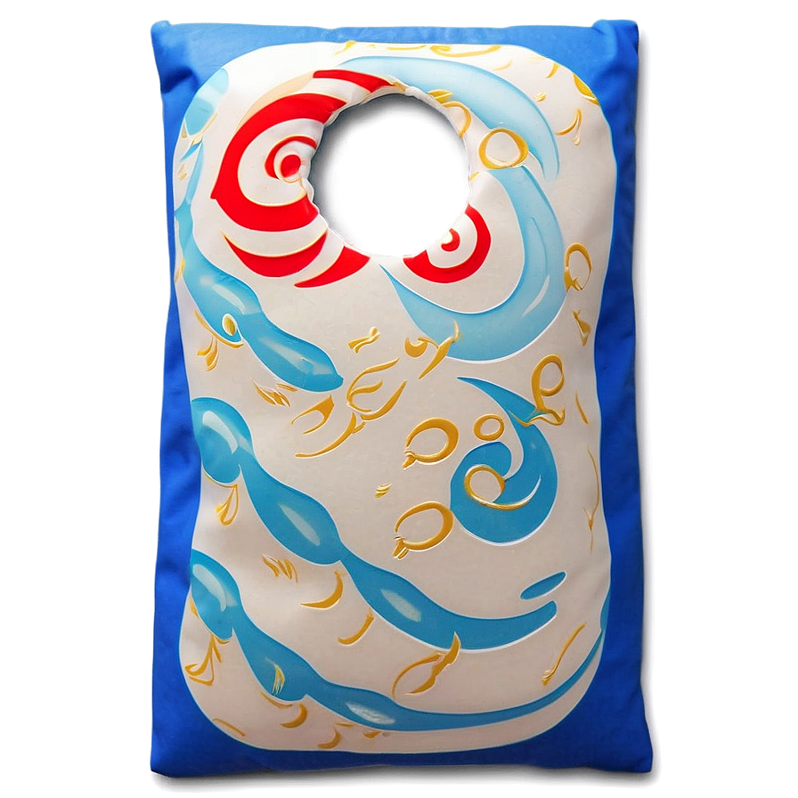 Ocean Waves Cornhole Bag Png Ujb14