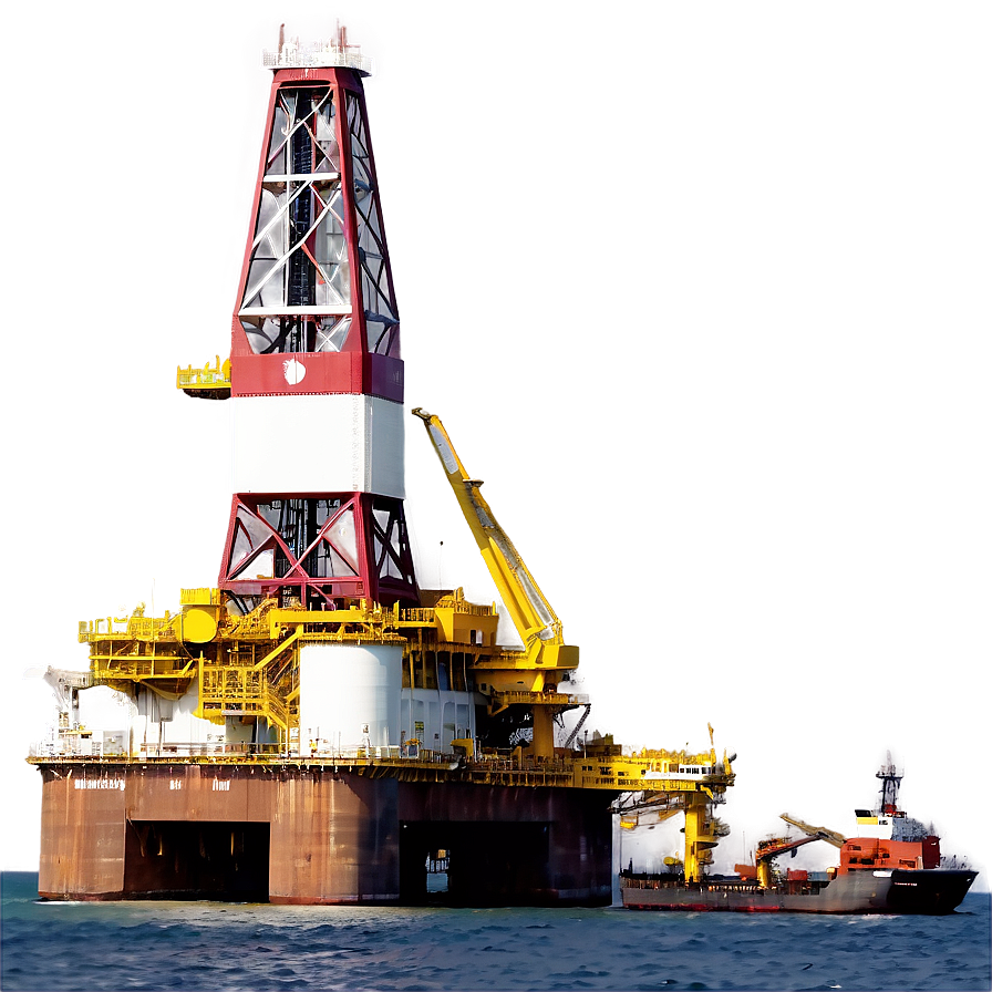 Oceanic Drilling Station Png Tgq