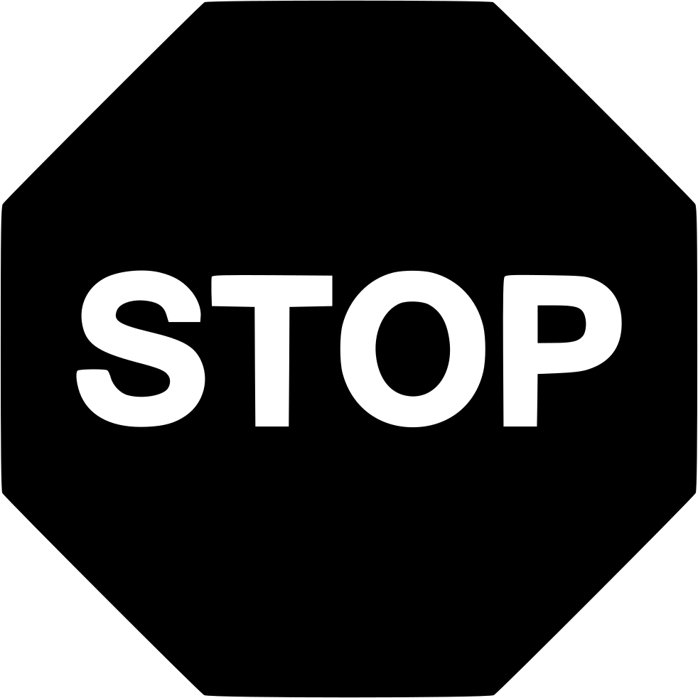 Octagonal Stop Sign