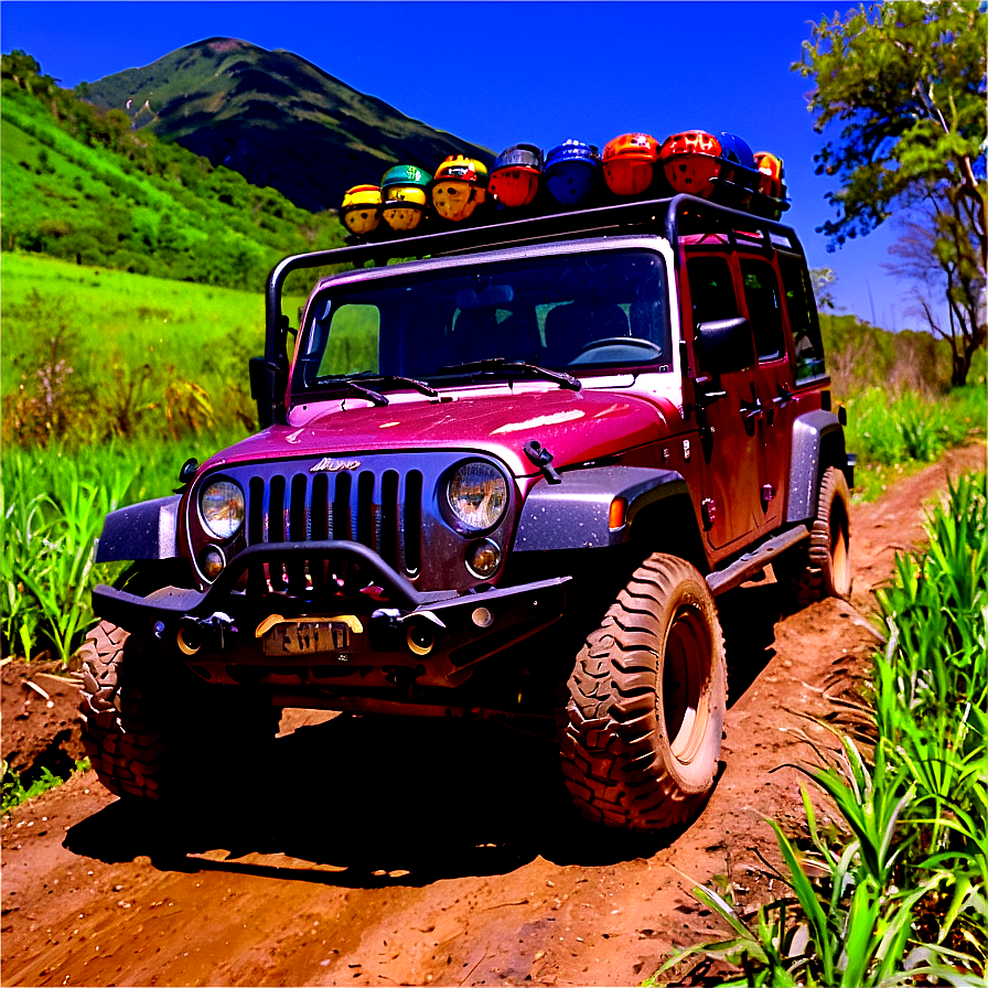 Off-road Jeep Adventure Png 86