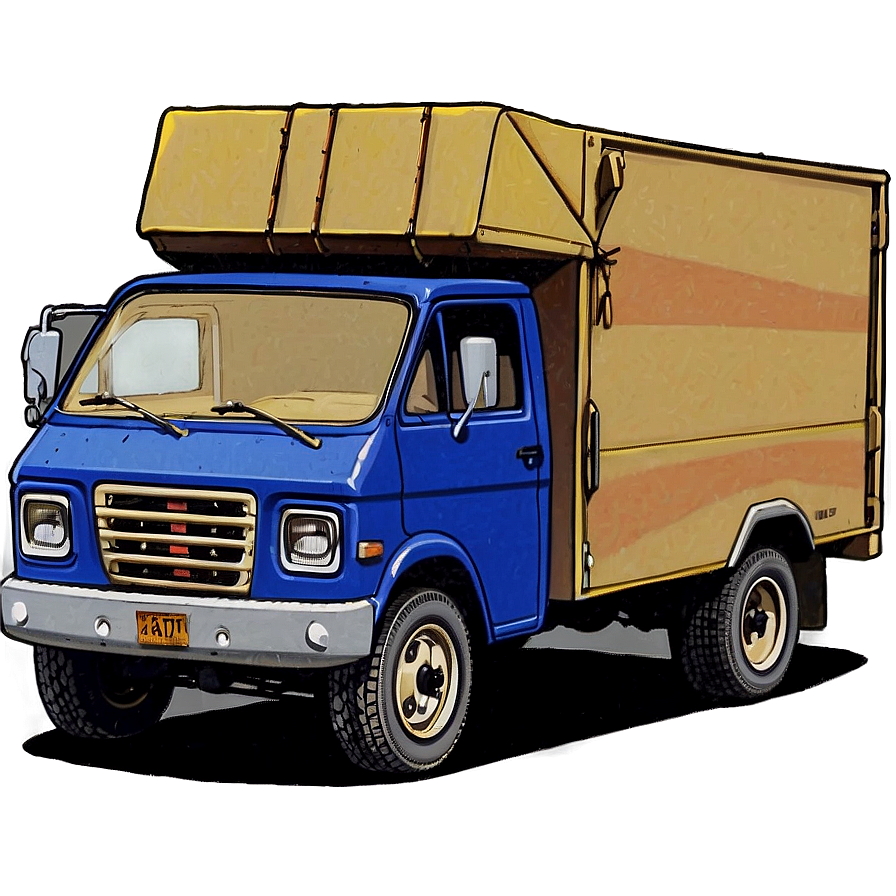 Off-road Mail Delivery Truck Png 88