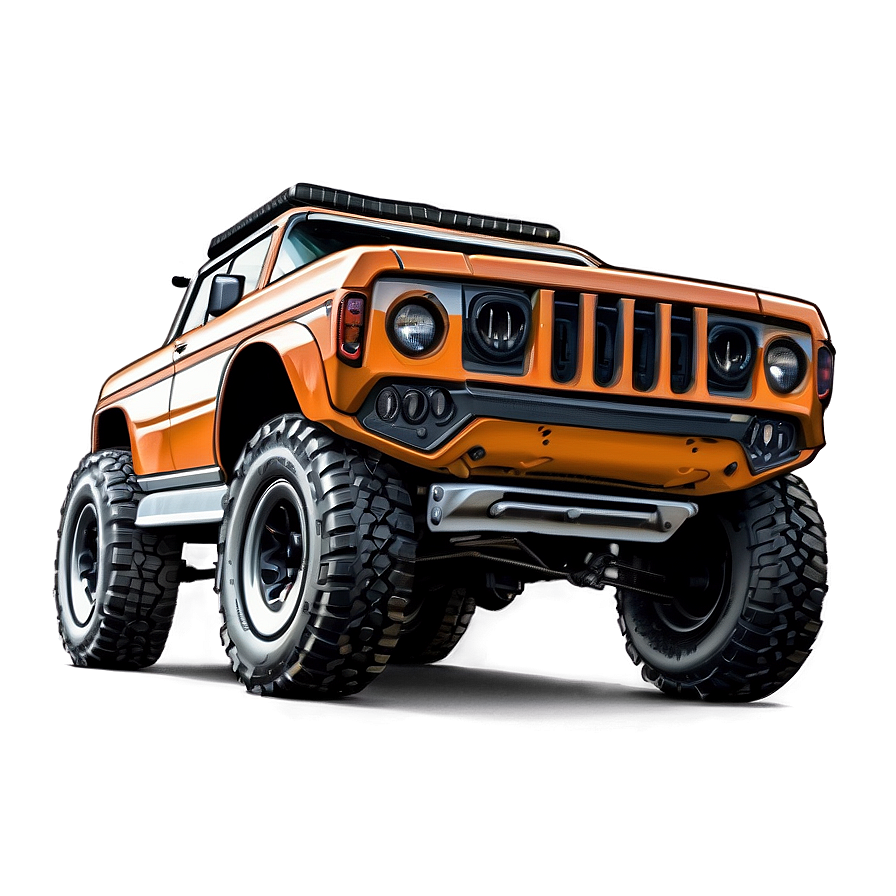 Off-road Vehicle Sketch Png 40