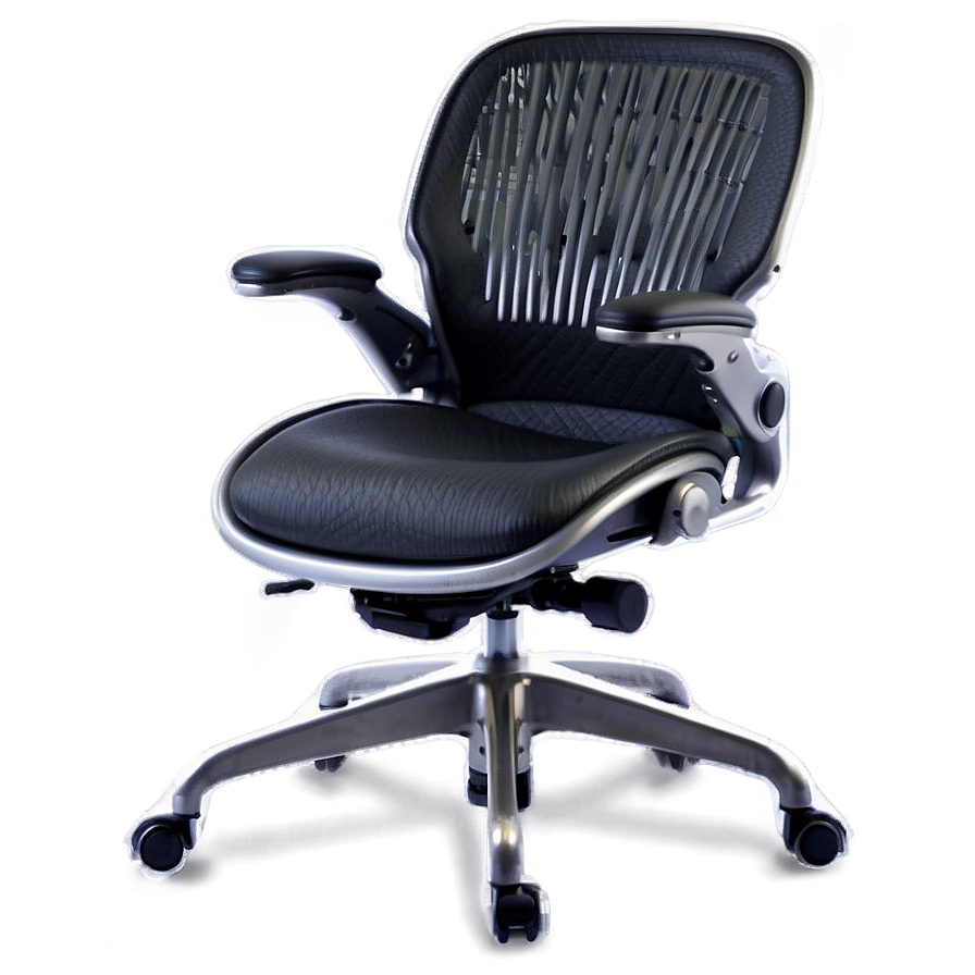 Office Chair With Adjustable Arms Png Pux