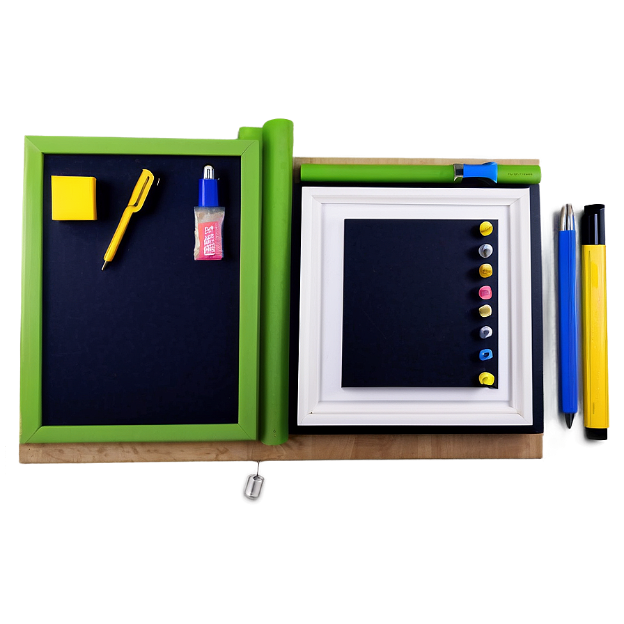 Office Essentials Pin Board Png 06272024