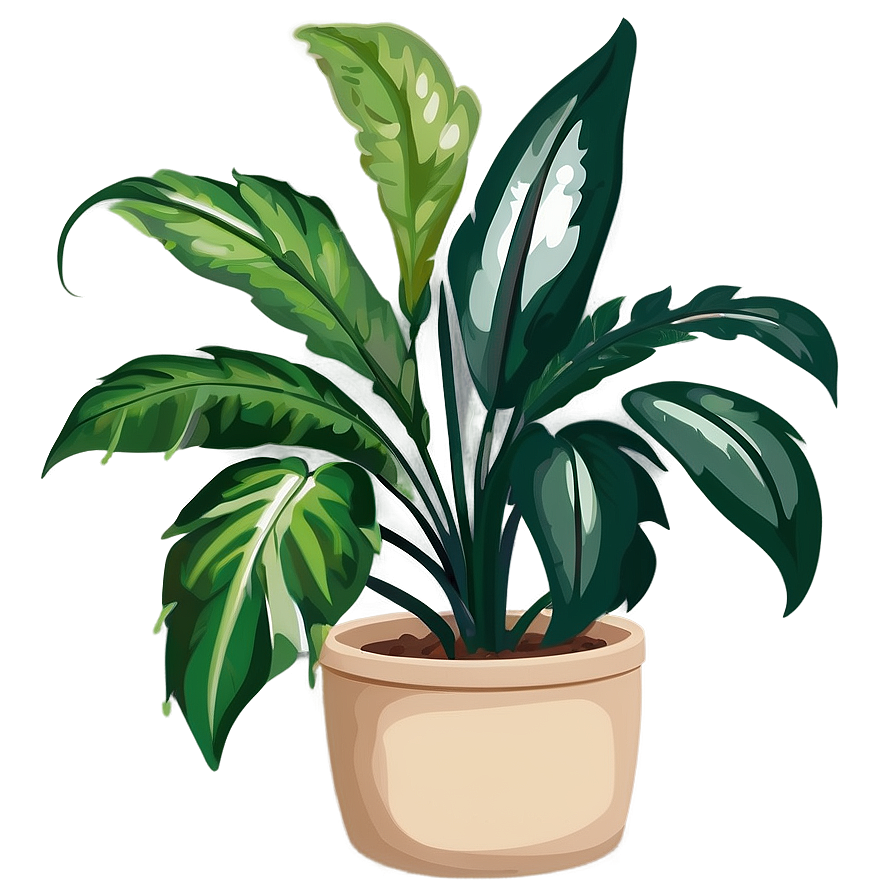 Office Houseplant Png Dlx