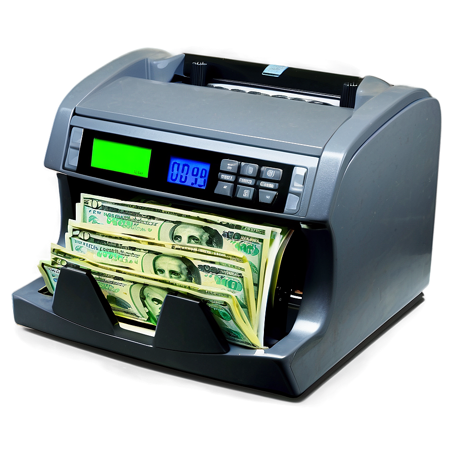 Office Money Counter Png 06272024