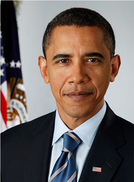 Official Portrait Blue Tie