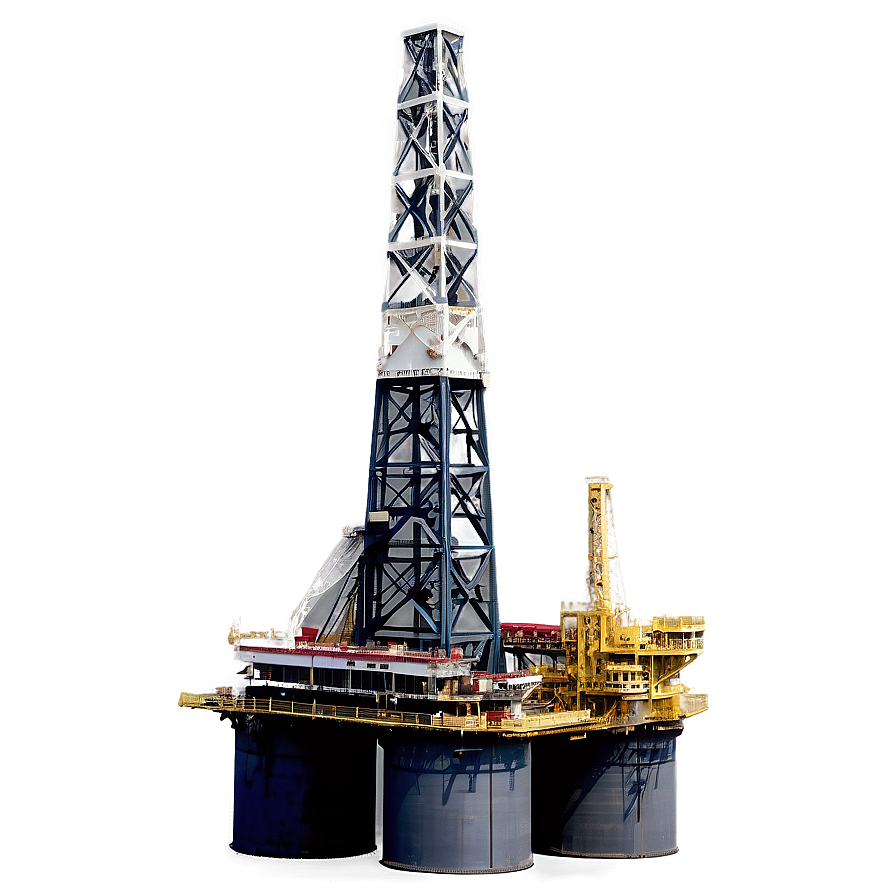 Offshore Oil Derrick Png 06122024