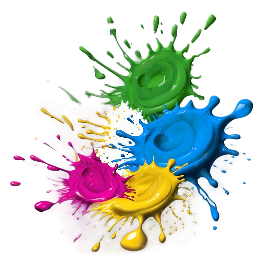 Oil Paint Splatter Png Lpj