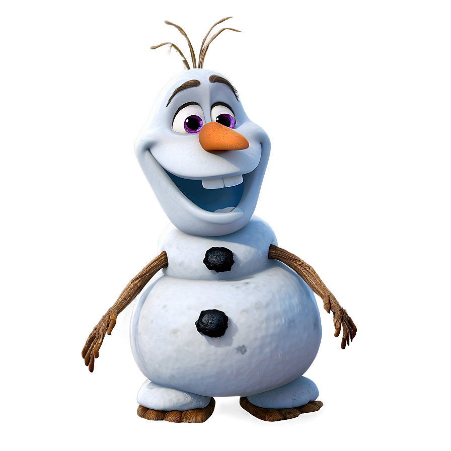 Olaf And Anna Friendship Png Rui