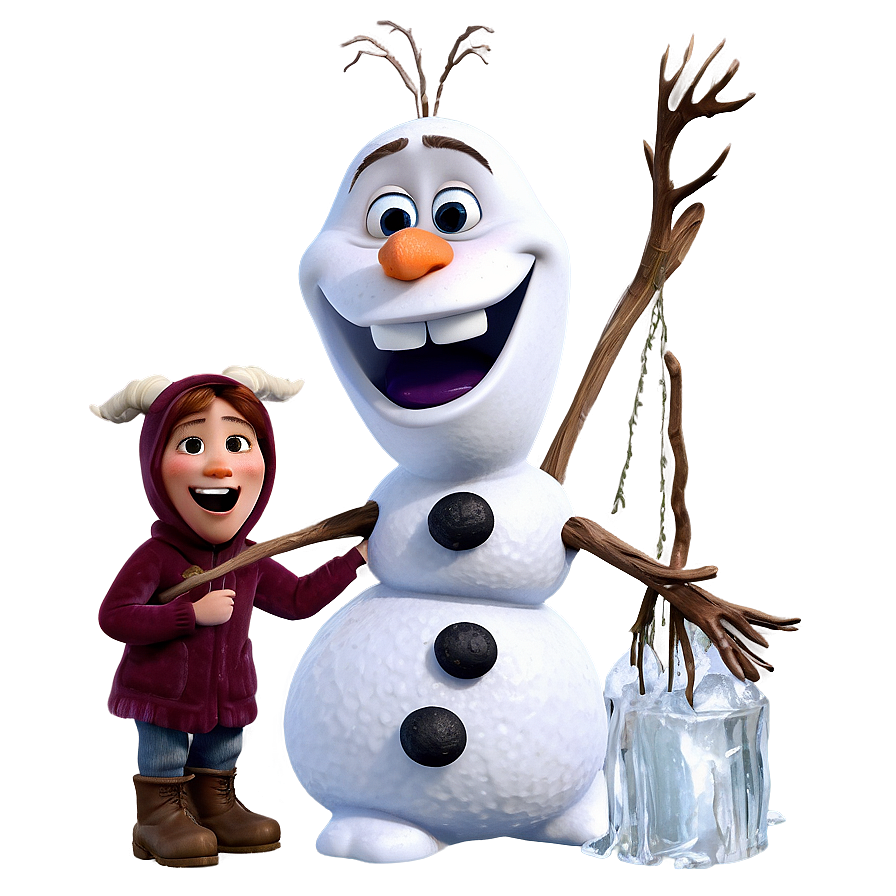 Olaf And Sven Friends Png Mie61