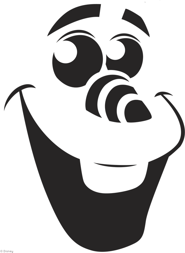 Olaf Silhouette Graphic