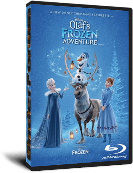 Olafs Frozen Adventure Blu Ray Cover