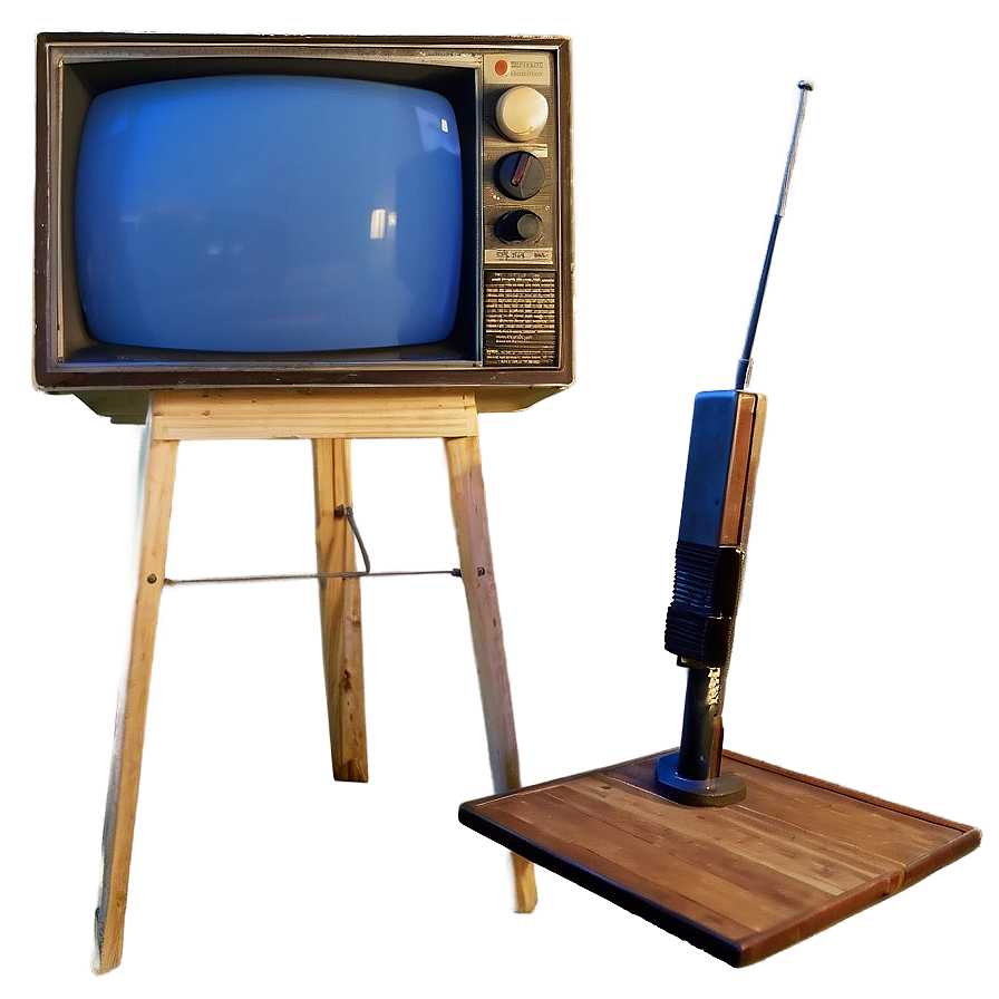 Old Analog Tv Set Png 05252024