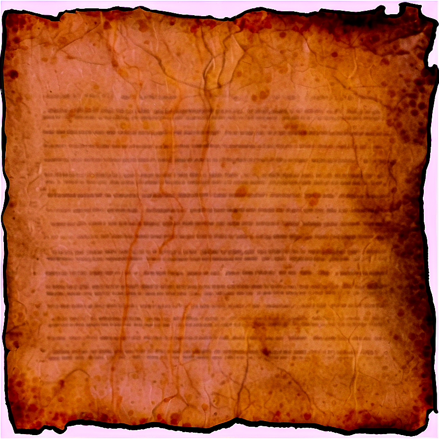 Old Burned Paper Png Laq45