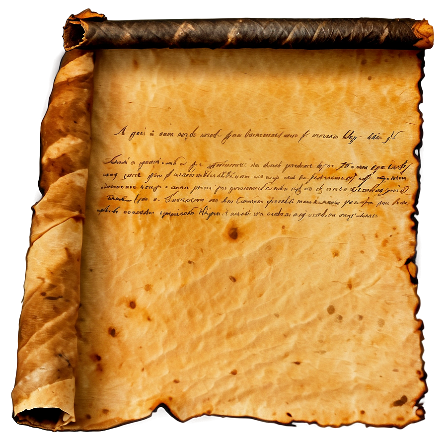 Old Burned Paper Png Xmr82