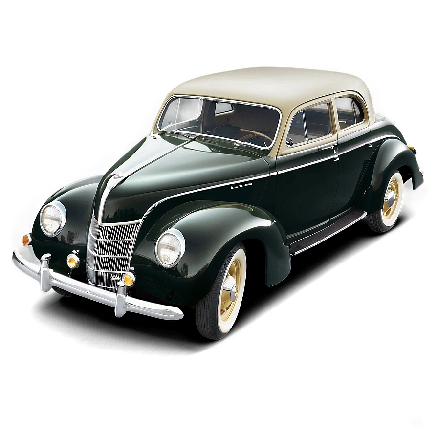 Old Classic Car Png Wet91