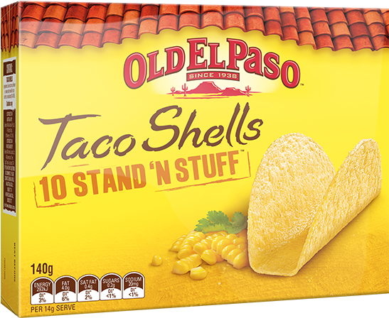 Old El Paso Taco Shells Packaging