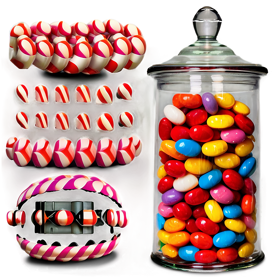 Old-fashioned Candy Jar Png Ber