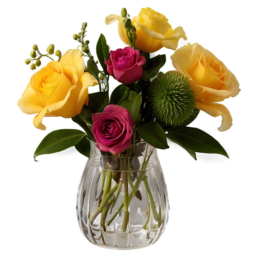 Old-fashioned Floral Arrangement Png 06292024