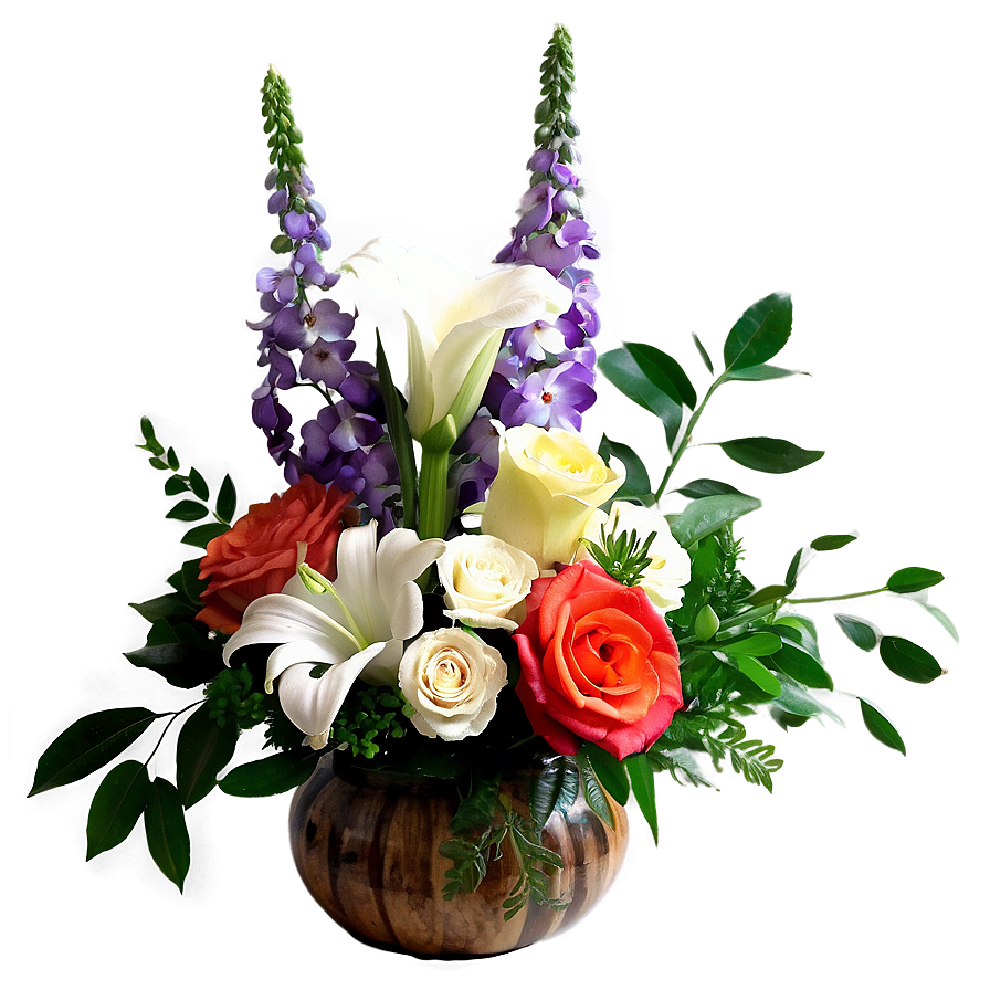 Old-fashioned Floral Arrangement Png 8