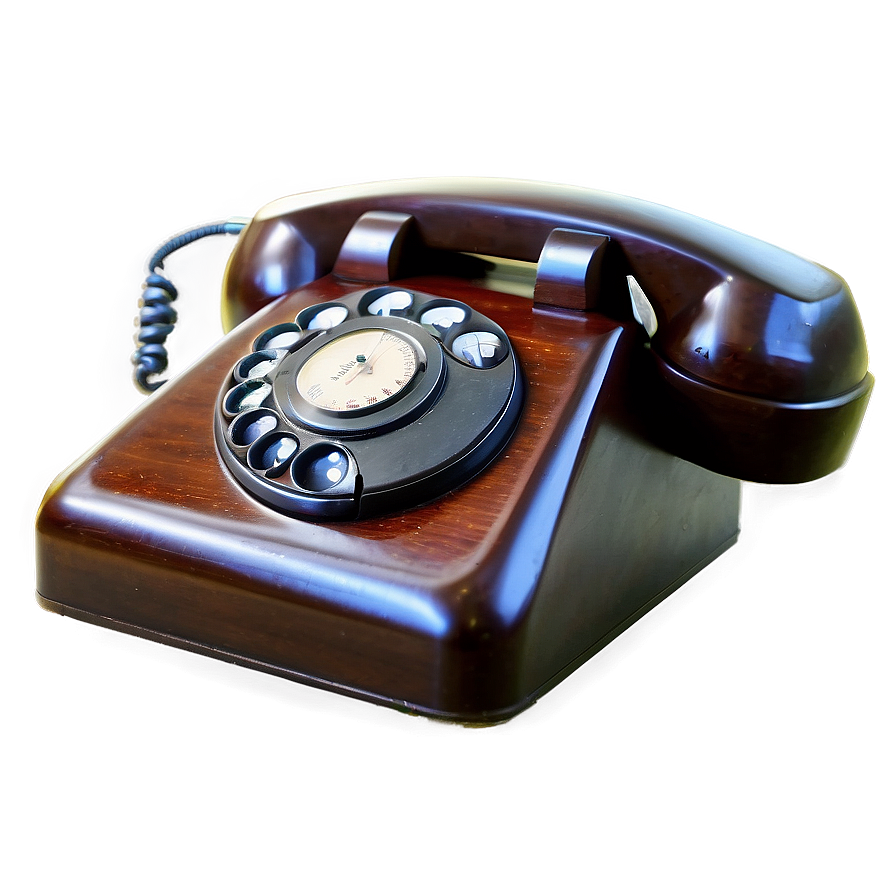 Old Fashioned Phone Dial Png 06252024