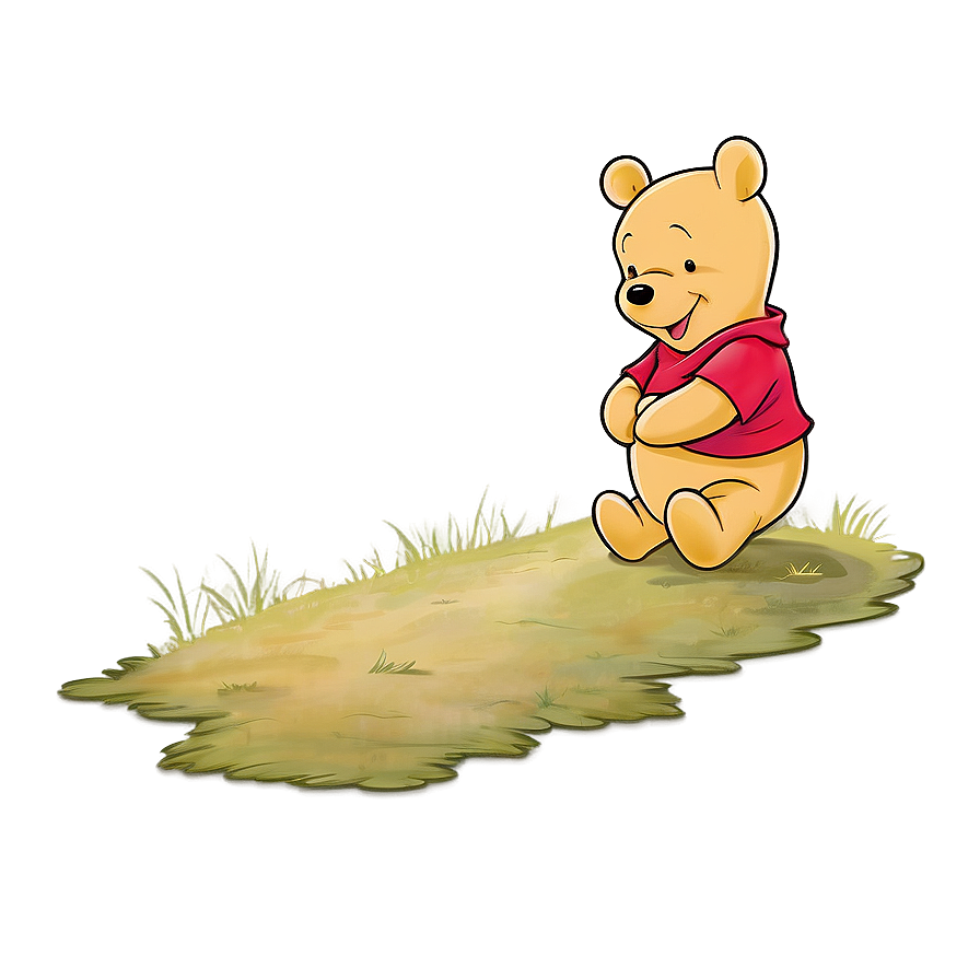 Old-fashioned Pooh Illustration Png Jwq