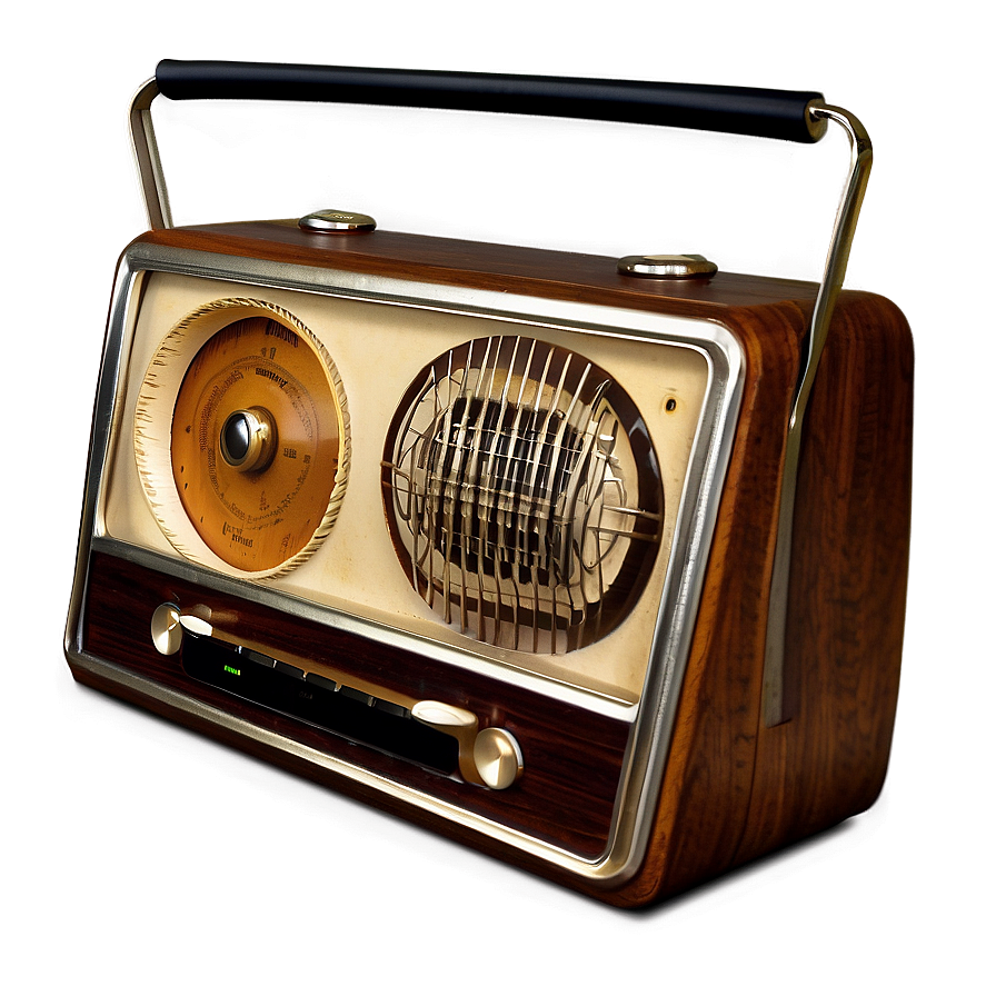 Old-fashioned Radio Png Weo