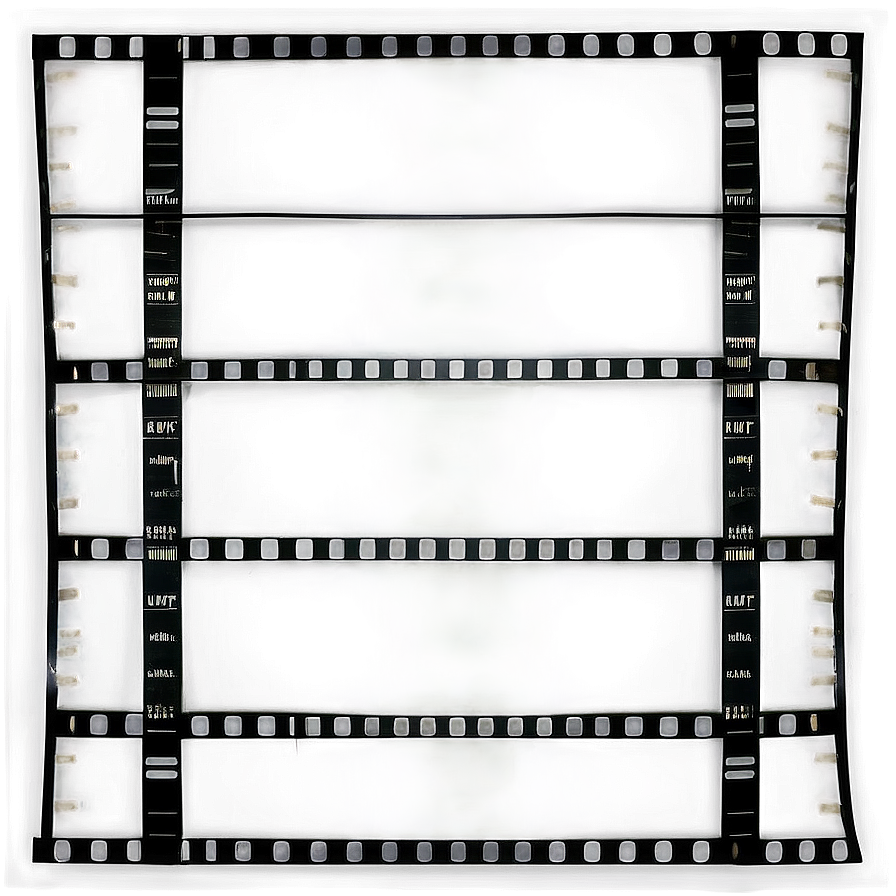 Old Film Strip Transparent Png 05252024