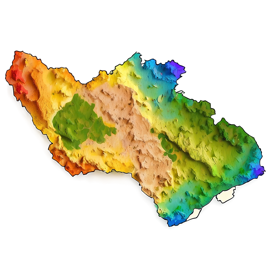 Old Geological Map Png Olg