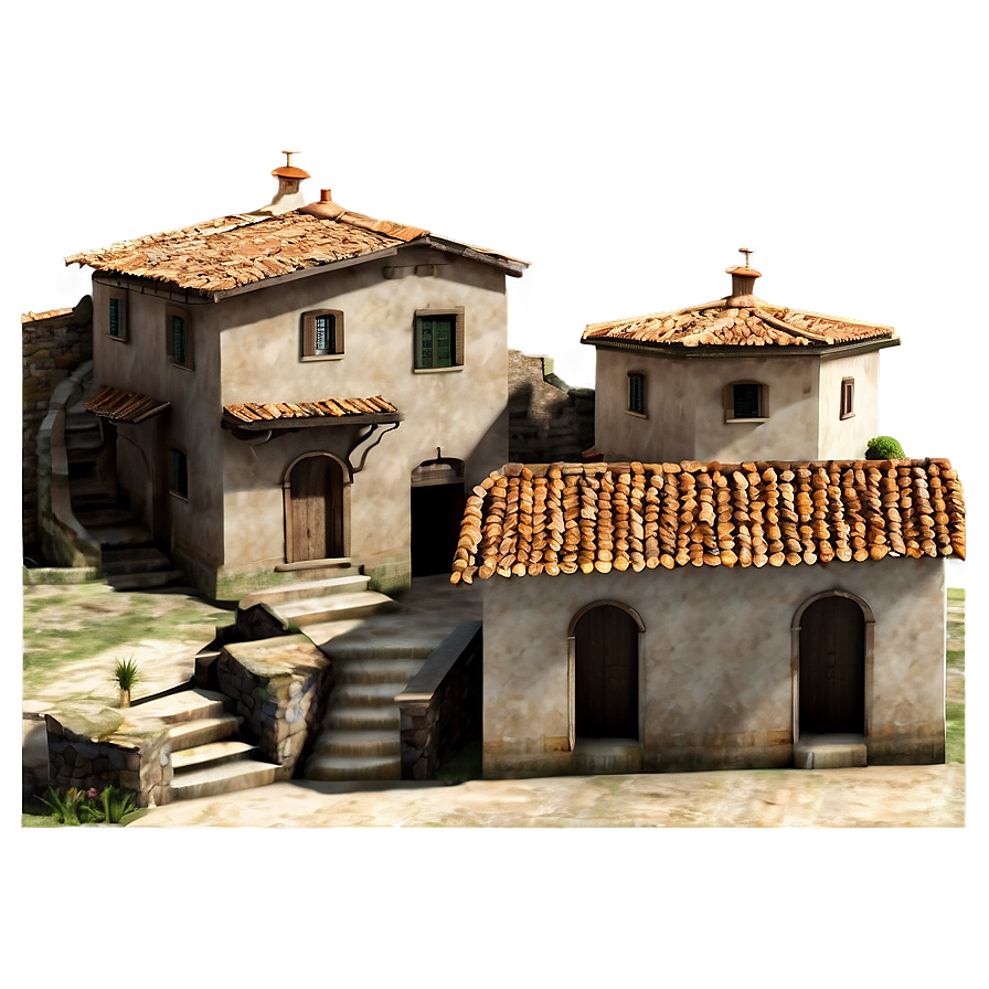 Old Italian Village Luca Png Ymq