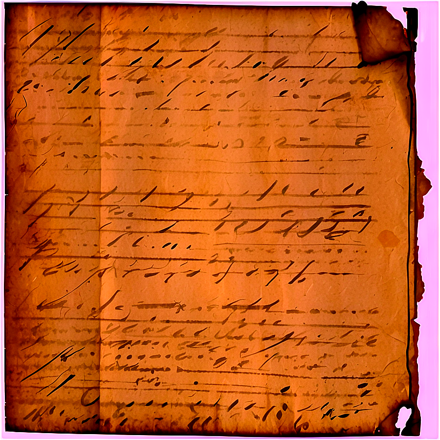 Old Manuscript Paper Texture Png 06252024