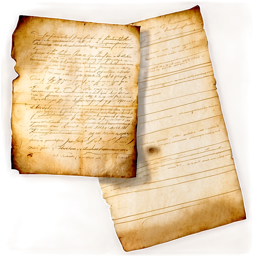 Old Manuscript Paper Texture Png Hnv