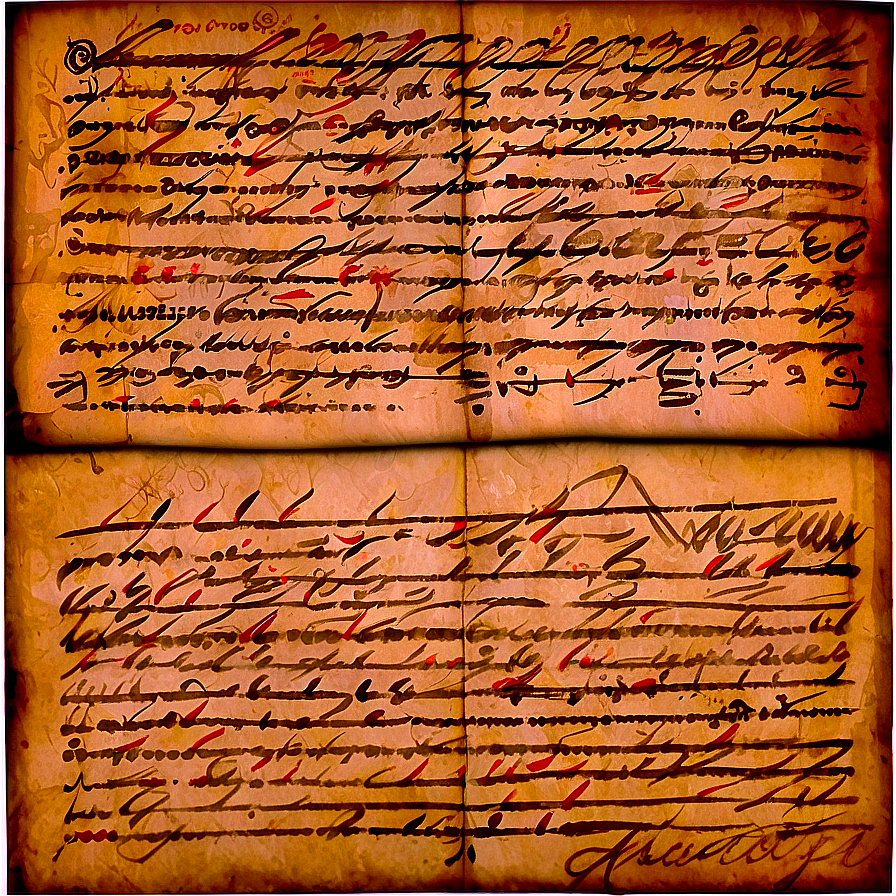 Old Manuscript Texture Png Hbq58