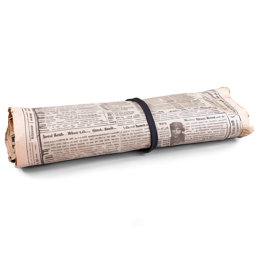 Old Newspaper Texture Png 06252024