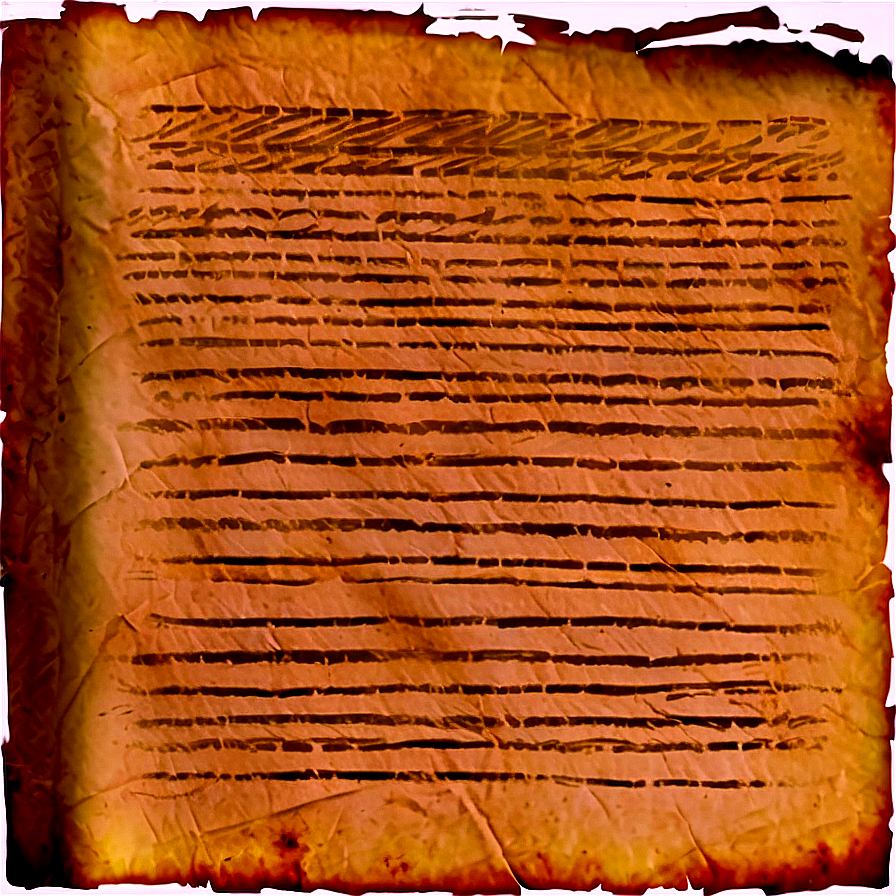 Old Papyrus Texture Png Vjx