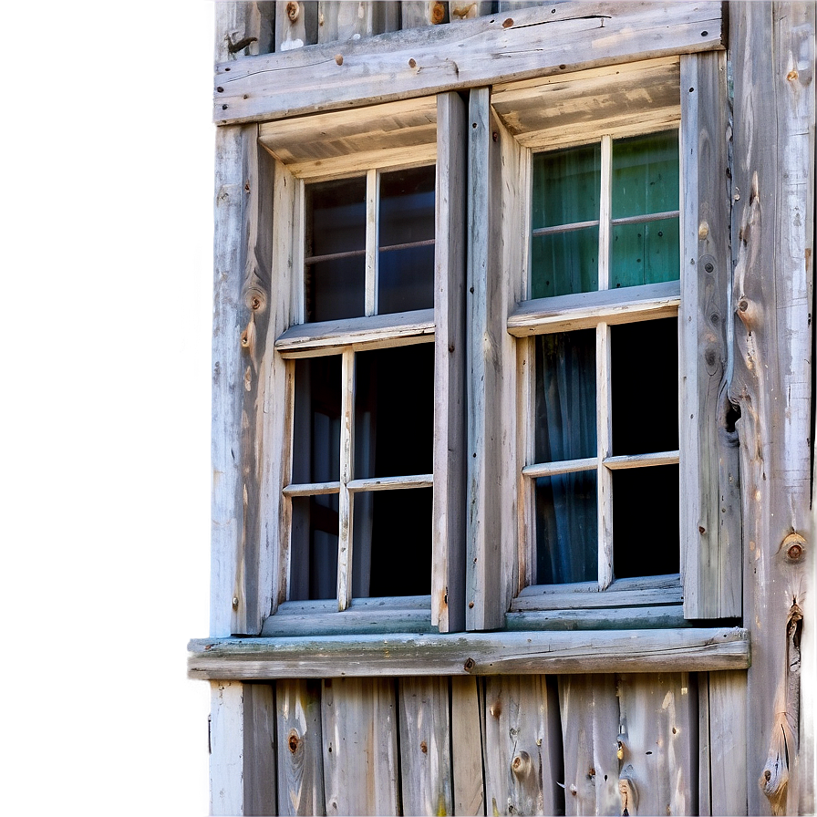 Old Rustic Windows Png Pjd