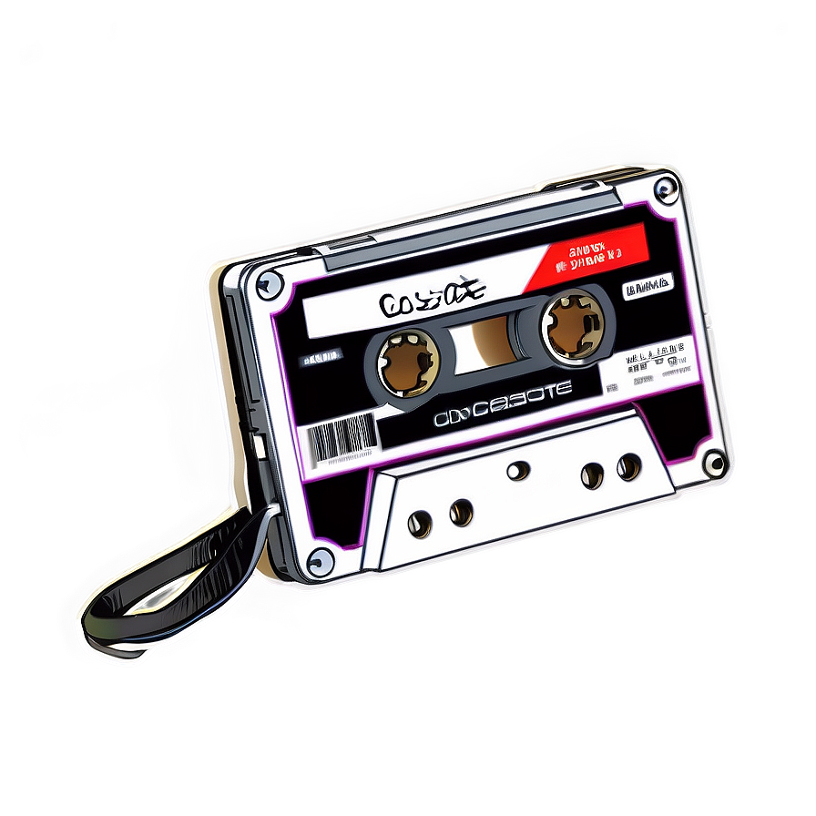 Old School Cassette Png 77