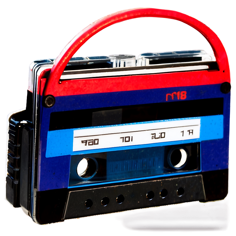 Old School Radio Cassette Png Dfo