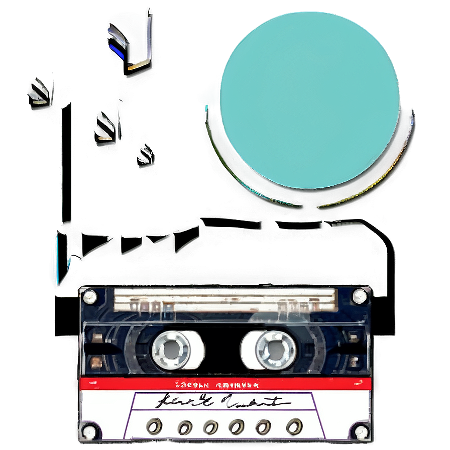 Old School Radio Cassette Png Mcq80