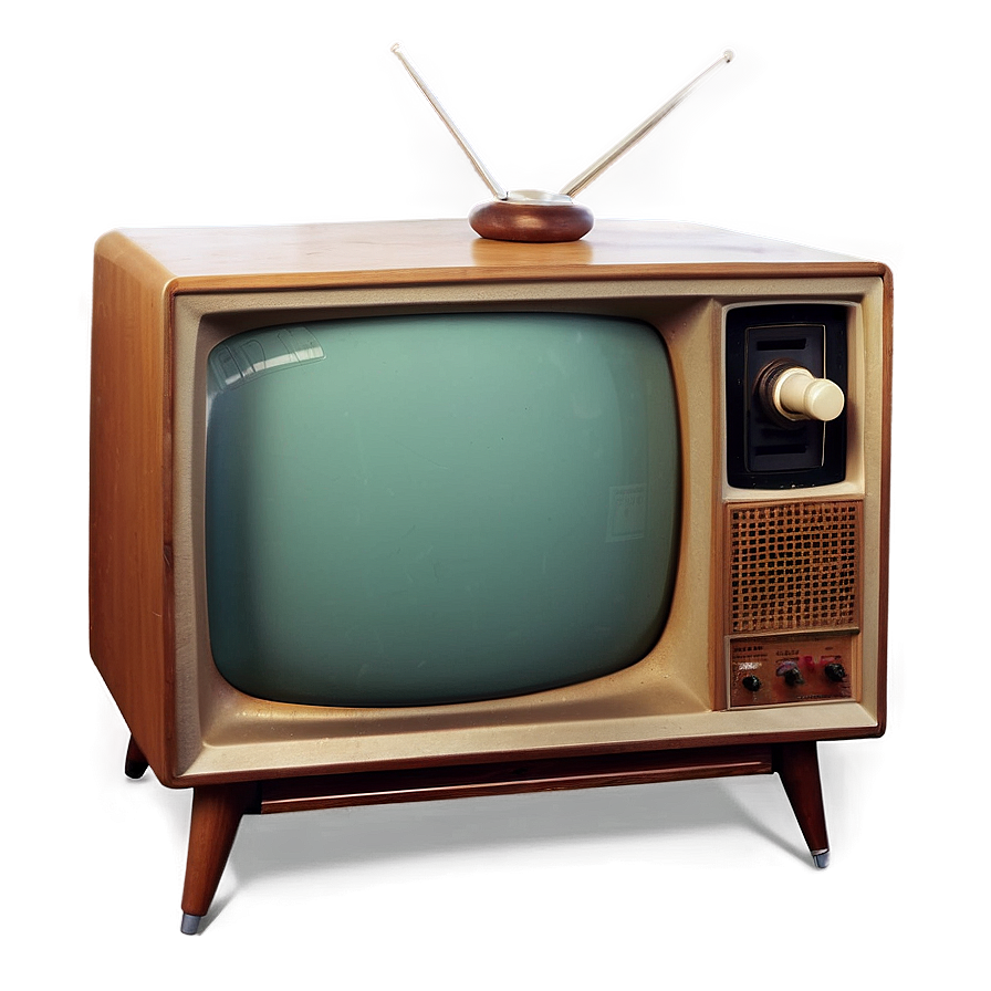 Old School Television Png Njq