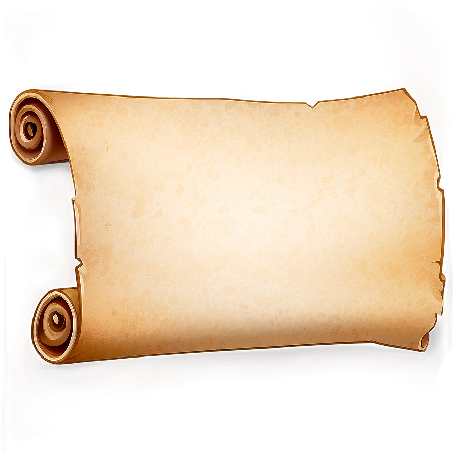 Old Scroll Paper Texture Png 20