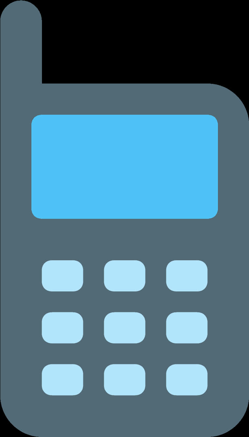 Old Style Cellphone Icon