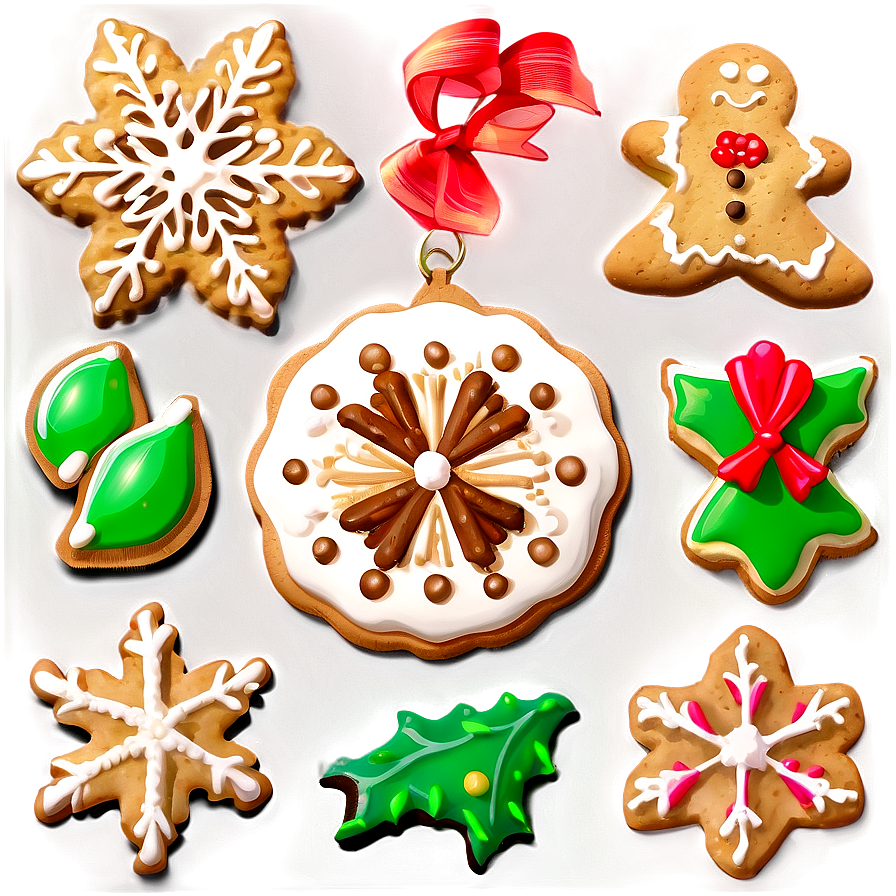 Old-style Christmas Cookies Png 06252024