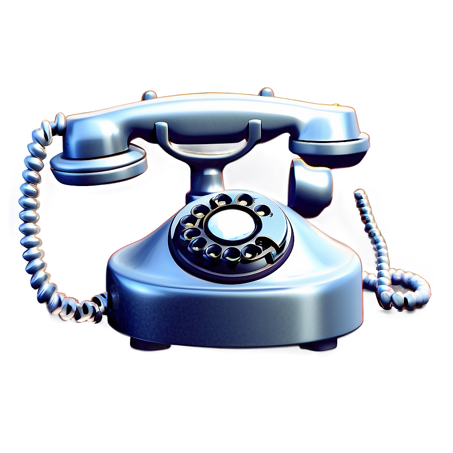 Old Telephone Design Png 73