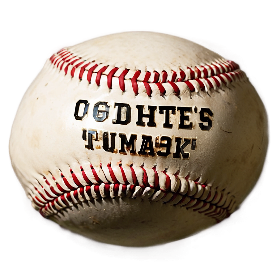 Old-timer's Baseball Png Uff